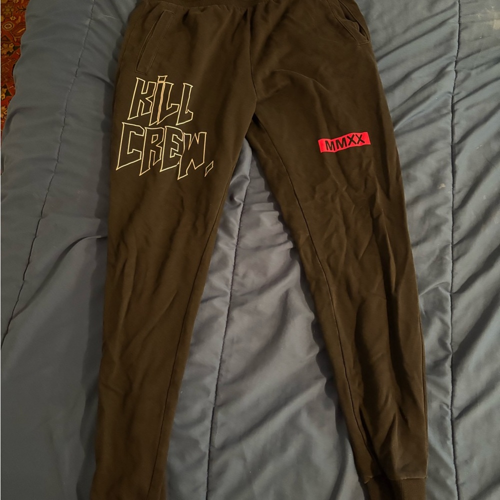 Kill Crew Black Joggers